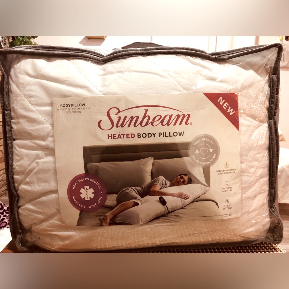 Heated Body Pillow.